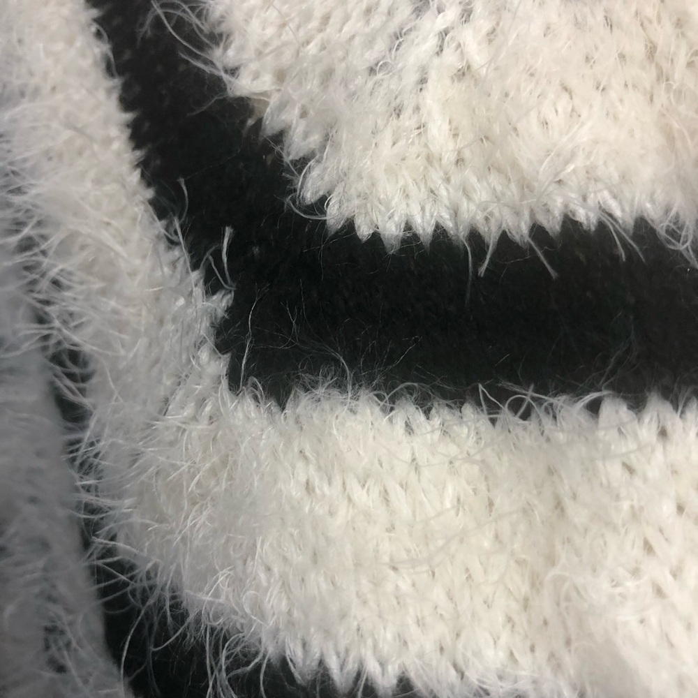 Women’s Rewind Striped Whiskered Cardigan Sweater - Picture 10 of 10